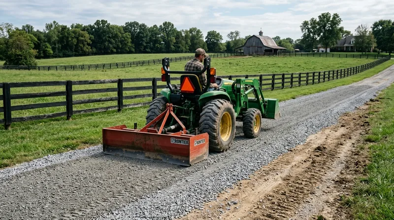 Gravel Driveway Installation & Grading Lexington